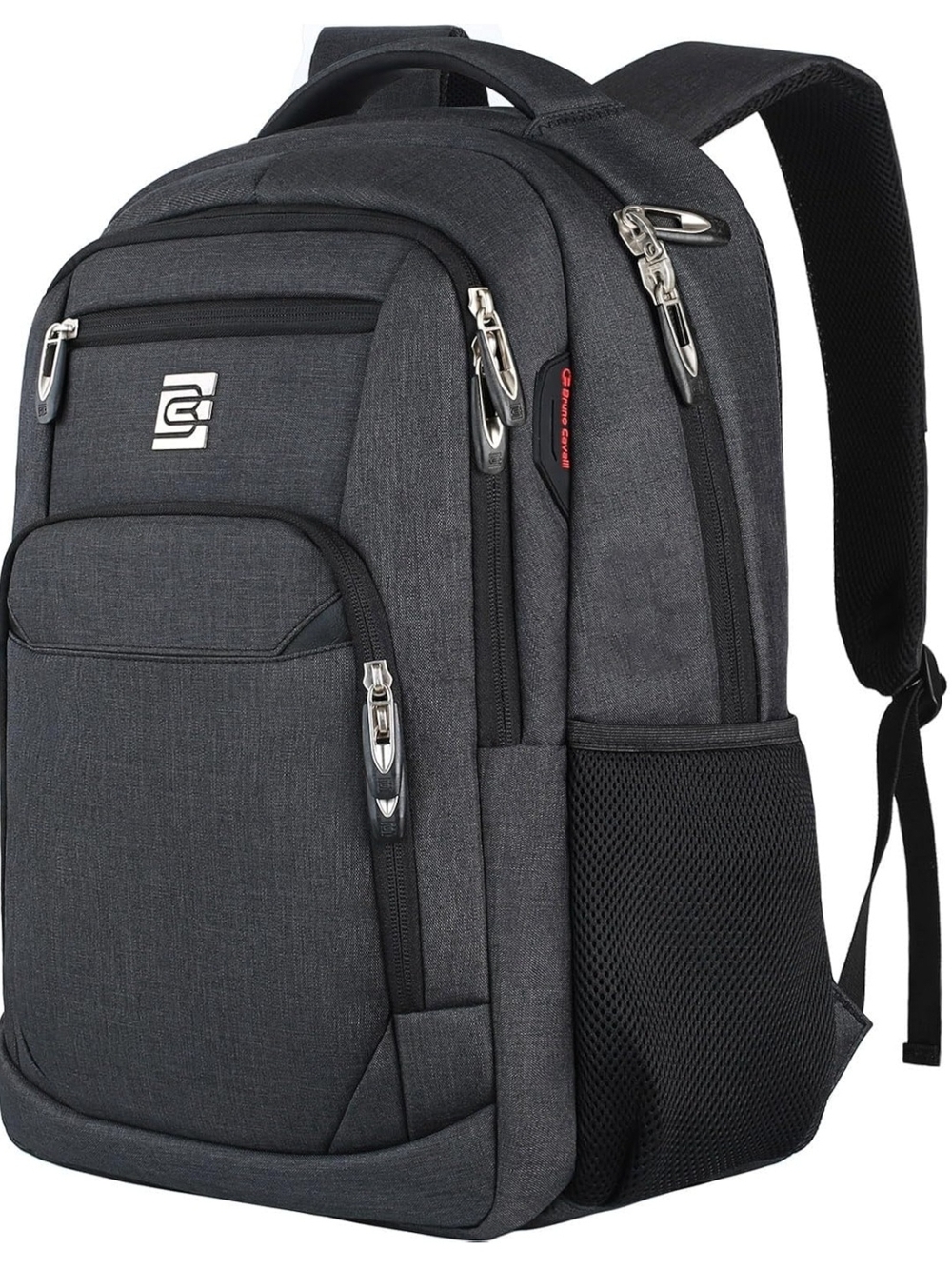 Vohler Gray Men's Travel & Work Laptop  Backpack